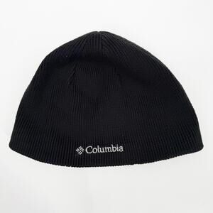 Columbia Bugaboo Beanie Black Ribbed Omni-Heat™ Thermal Reflective Heat One Size